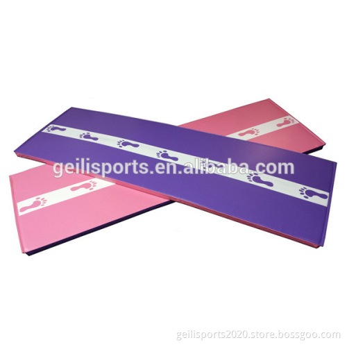 Thick Tri-Fold Folding Exercise Mat for Protective Flooring
